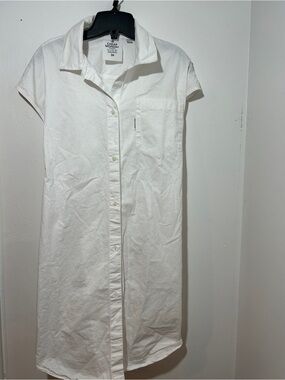 Cheap Monday White Shirt dress Size 36 EU approx 4 / 6 US